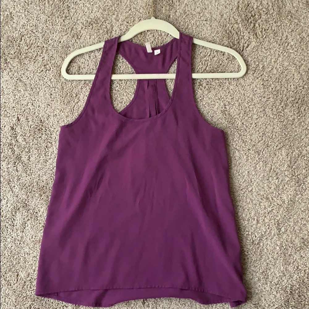 Racer back dress tank